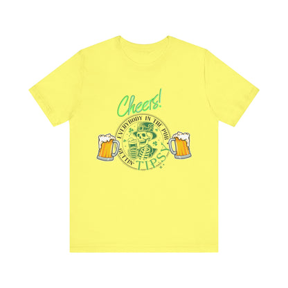 Cheers! St. Patrick’s Day Party T-Shirt – Funny Irish Pub Drinking Tee