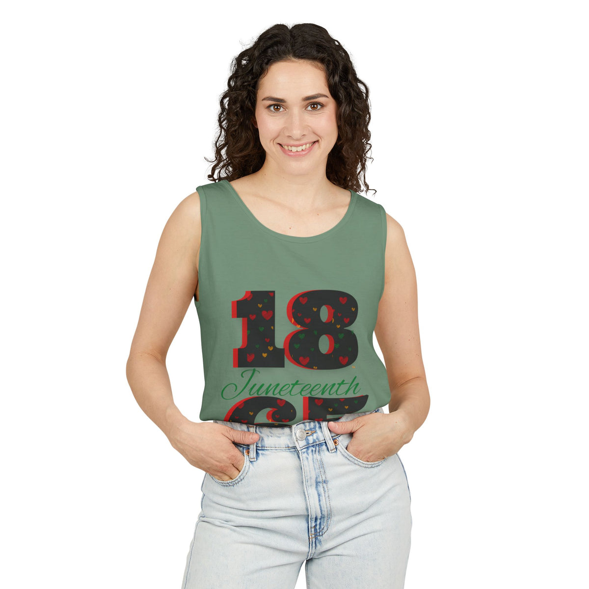 Juneteenth 1865 Tank Top – Black History Celebration Sleeveless Tee