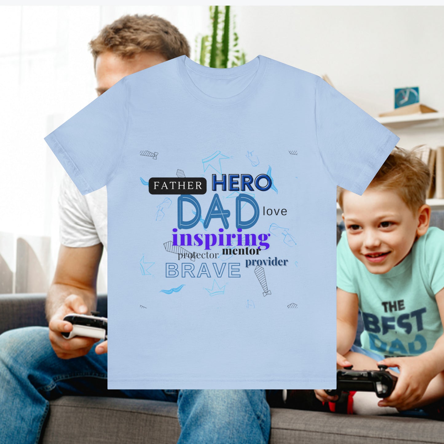 The best dad ever Short Sleeve Tee