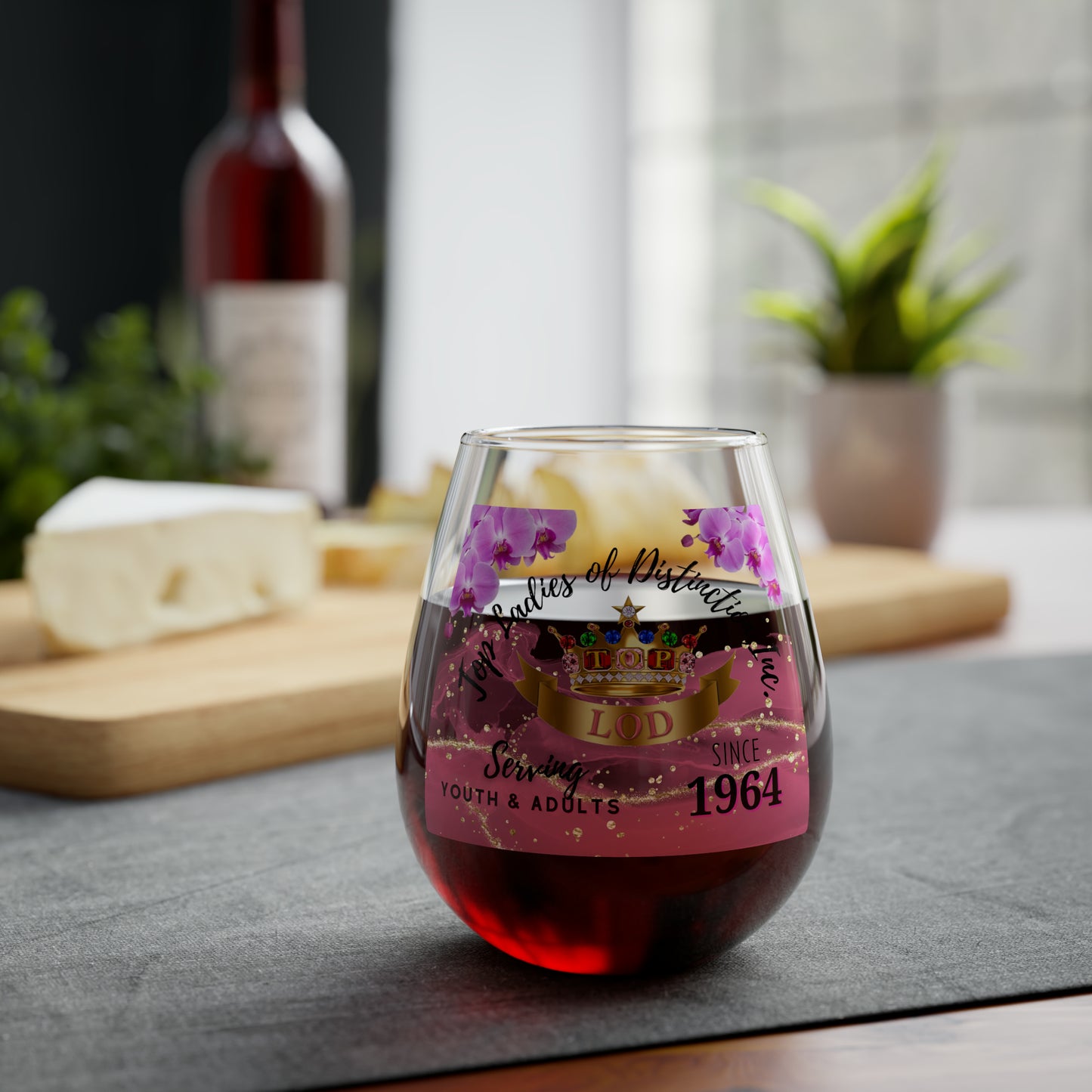 TLOD Stemless Wine Glass, 11.75oz