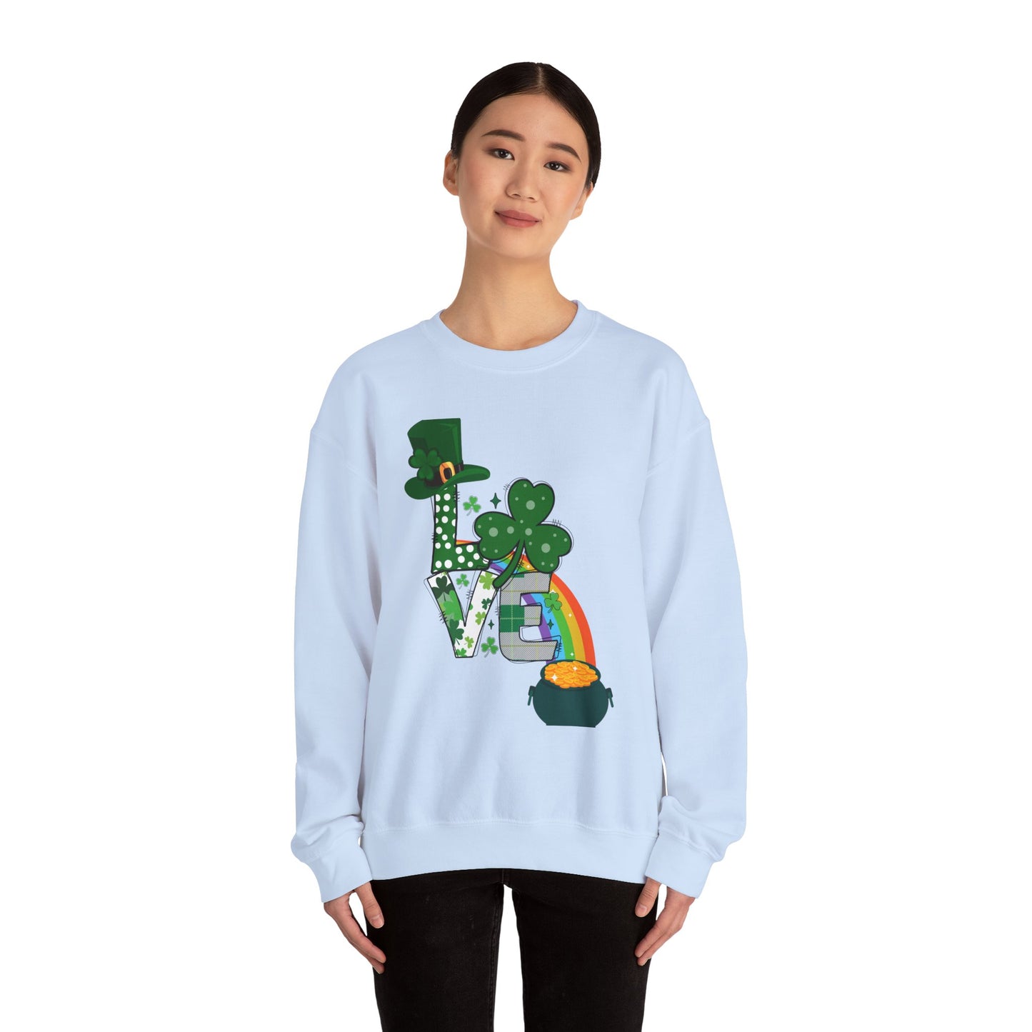 St. Patrick's Day Love Crewneck Sweatshirt