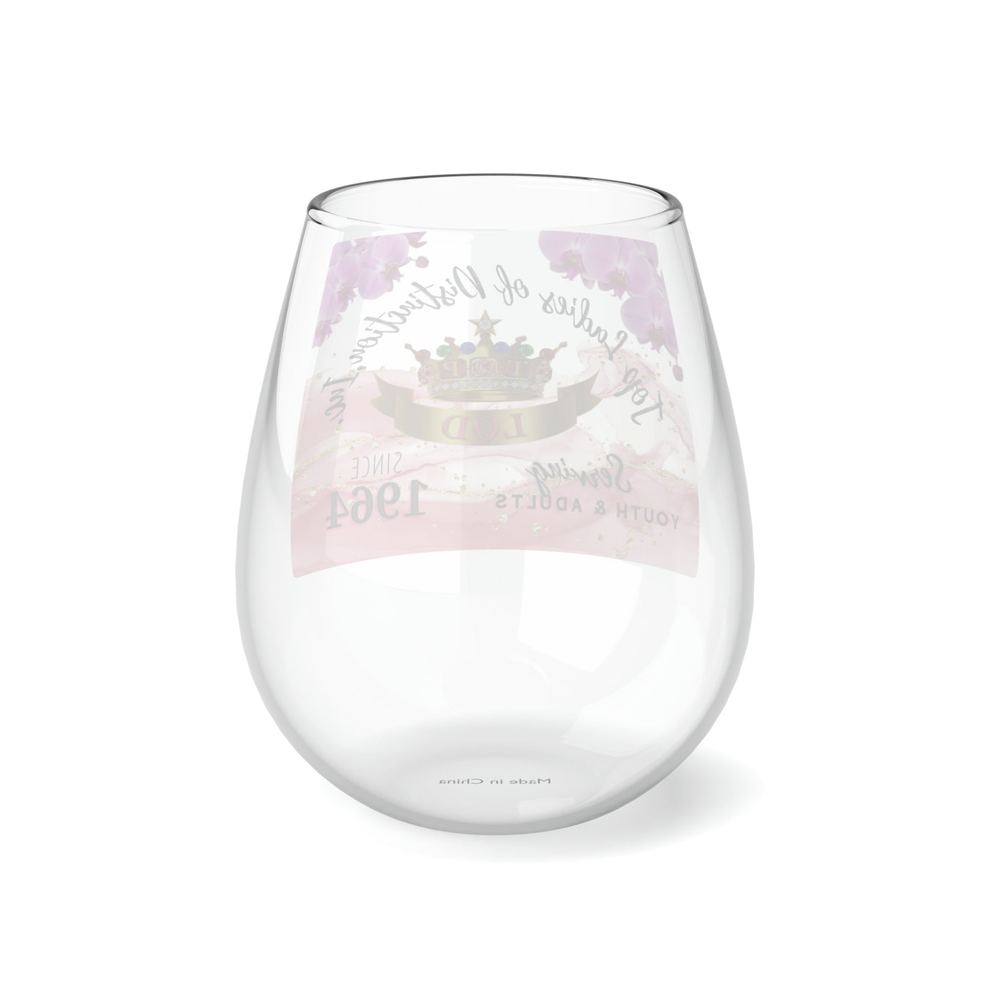 TLOD Stemless Wine Glass, 11.75oz