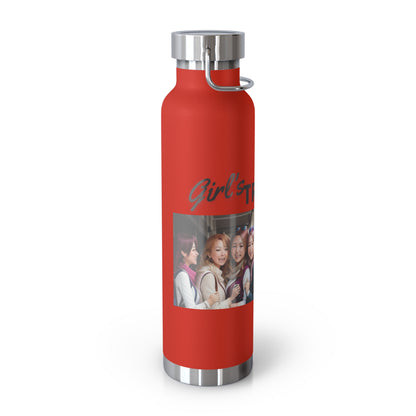 "Girl's Trip" Copper Vacuum Insulated Bottle, 22oz