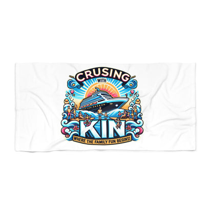 Family Cruise Beach Towel