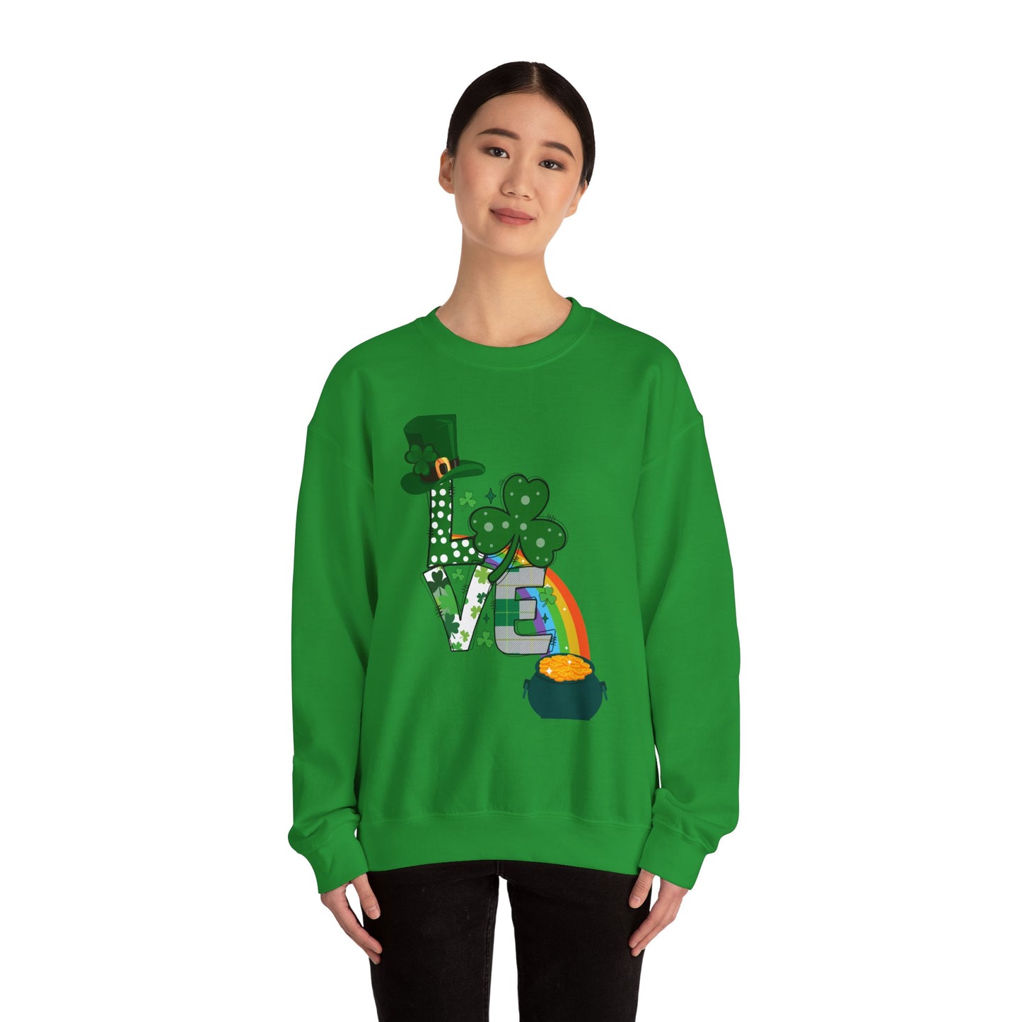 St. Patrick's Day Love Crewneck Sweatshirt