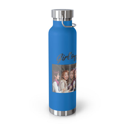 "Girl's Trip" Copper Vacuum Insulated Bottle, 22oz