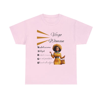 Virgo Woman Heavy Cotton Tee