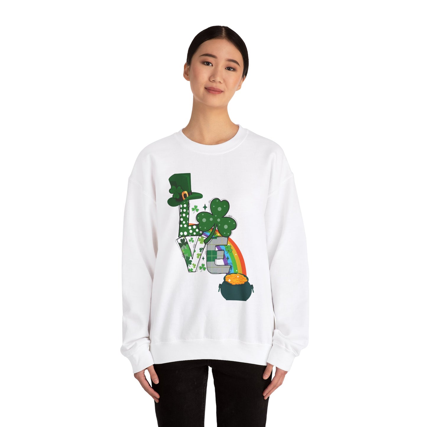 St. Patrick's Day Love Crewneck Sweatshirt