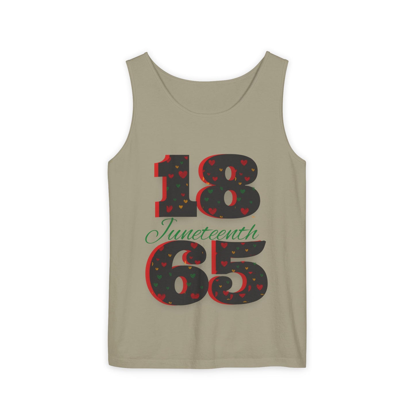 Juneteenth 1865 Tank Top – Black History Celebration Sleeveless Tee