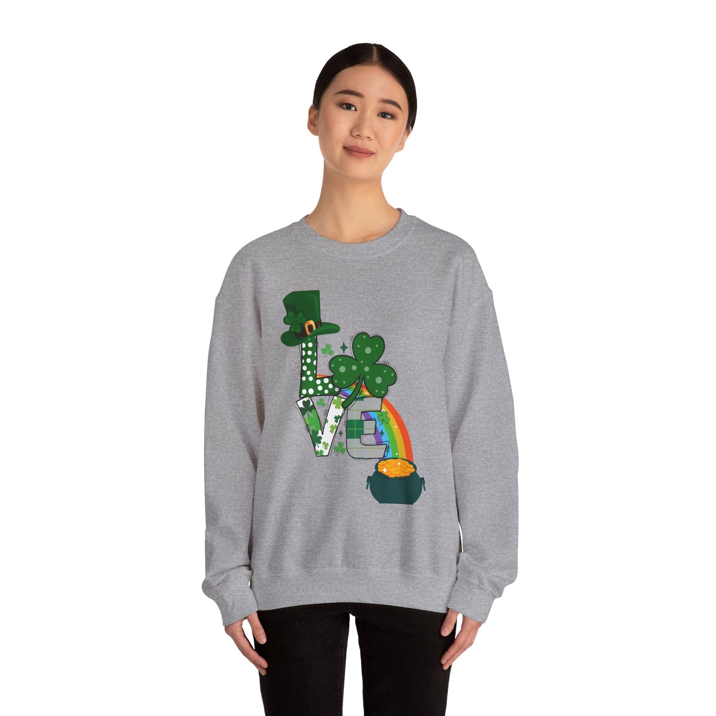 St. Patrick's Day Love Crewneck Sweatshirt