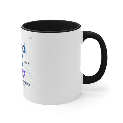 "Best Dad" Accent Coffee Mug, 11oz