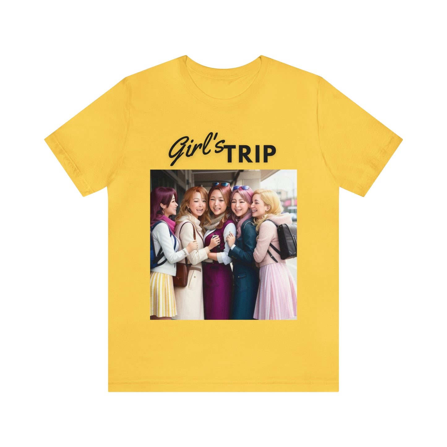 "Girl's Trip" Jersey Short Sleeve Tee