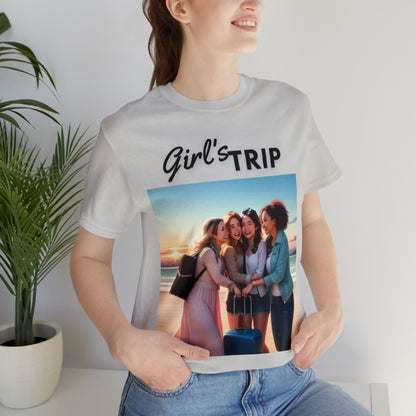 "Girl's Trip" Short Sleeve Tee