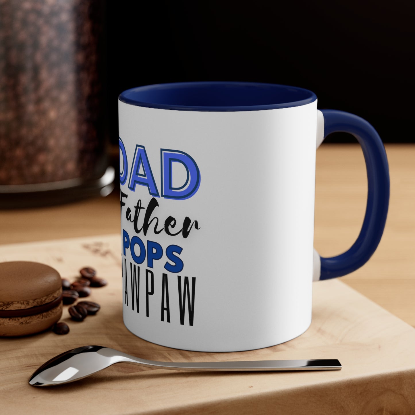 "Hero" Accent Coffee Mug, for him