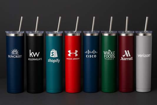 Custom Branded Stainless Steel Tumbler — Elevate Every Sip