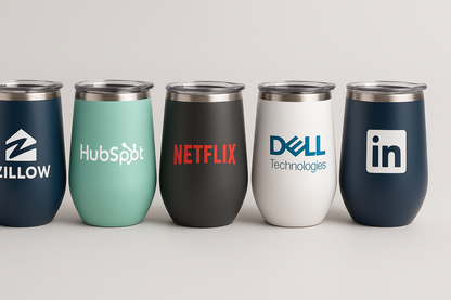 Personalized Wine Tumblers – Custom Stainless Steel Gifts for Clients, Events & Everyday Sips