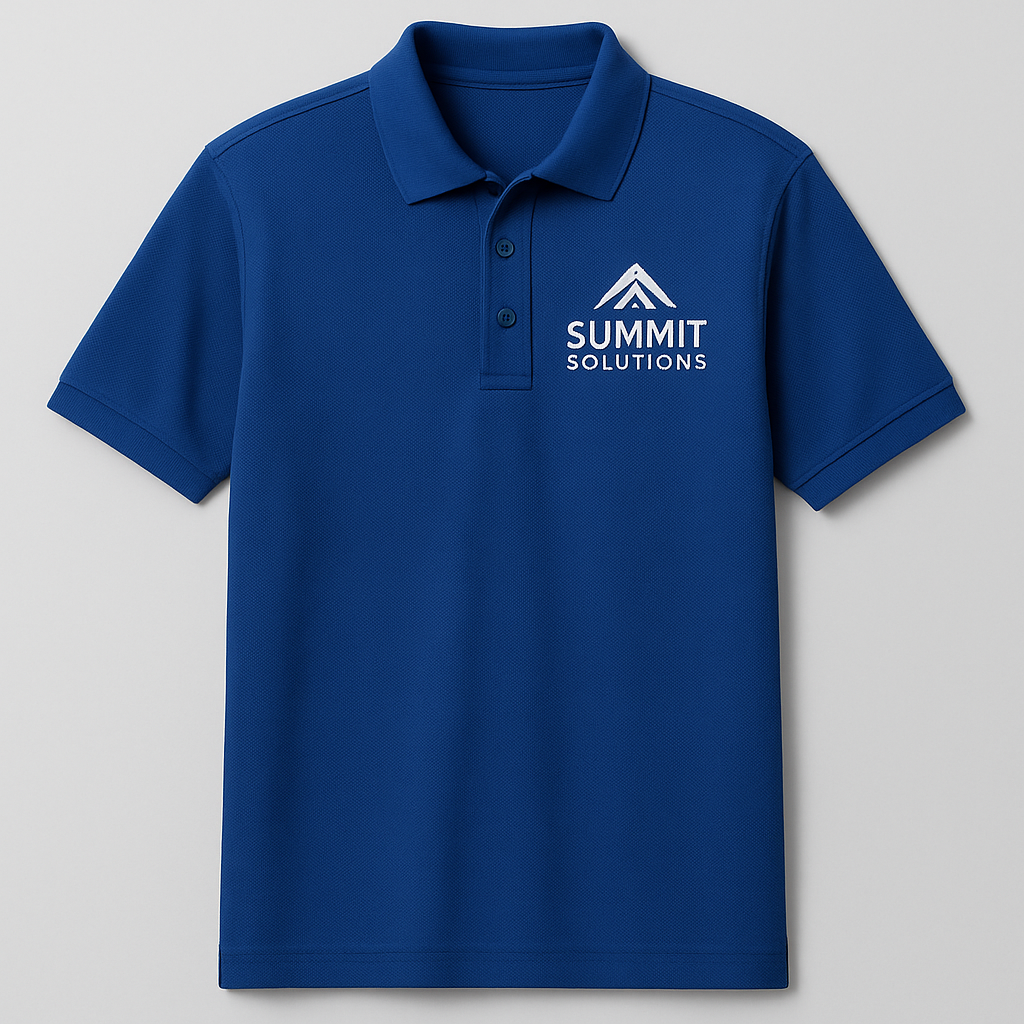 Custom Embroidered Polo — Where Style Meets Professional Branding
