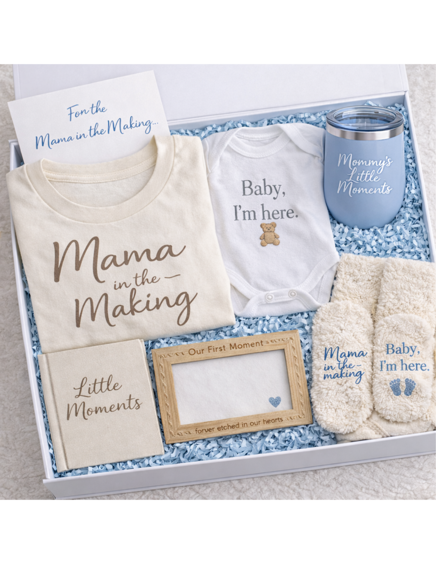 Mama in the Making Gift Box™ | Baby Shower Gift for Mom & Baby | Unique Pregnancy Gift Set
