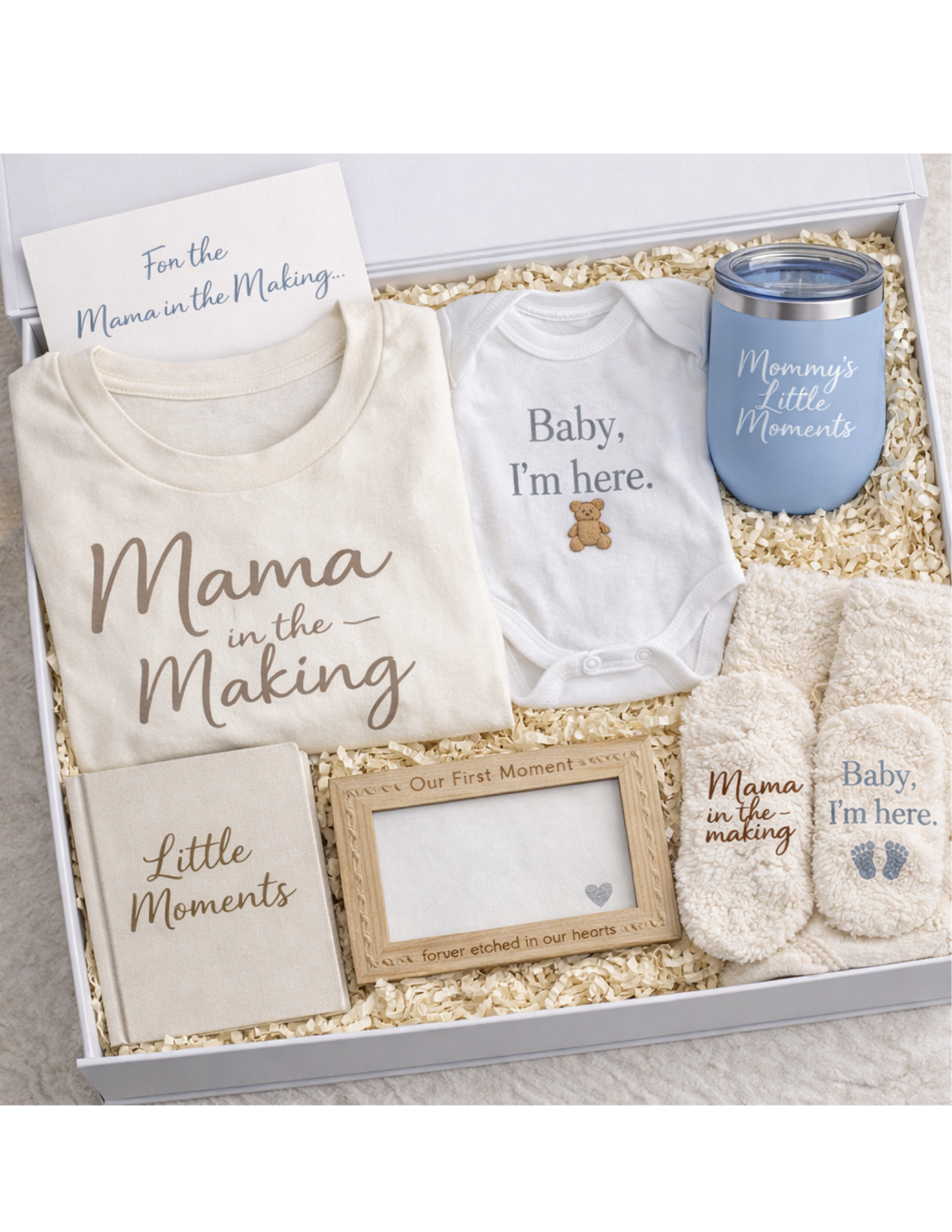 Mama in the Making Gift Box™ | Baby Shower Gift for Mom & Baby | Unique Pregnancy Gift Set