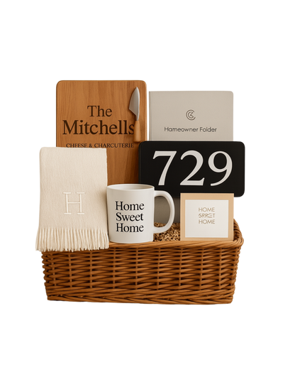 Home Comforts Collection – Personalized Housewarming & New Home Gift Set