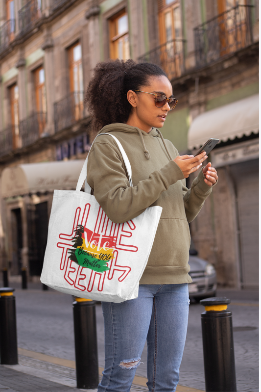 Juneteenth custom Tote Bag (AOP)