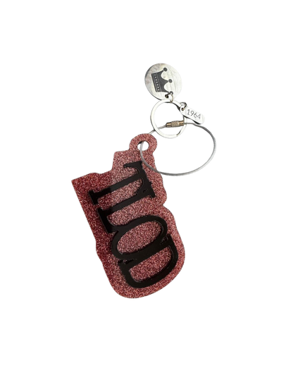 TLOD Keychain & Luggage Tag – Custom Glitter Acrylic Gift