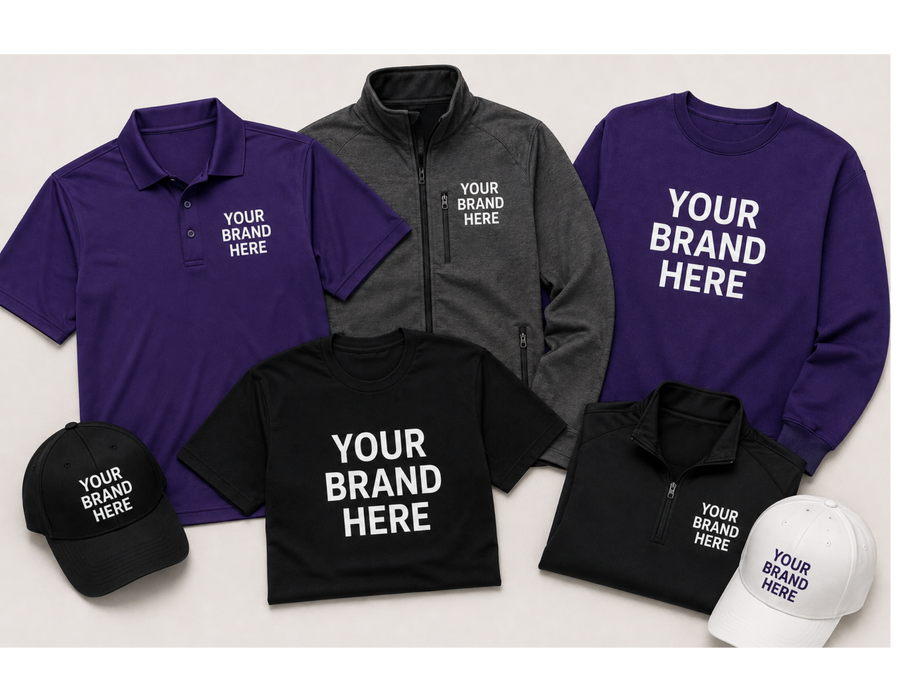 Branded event apparel for staff and conference teams