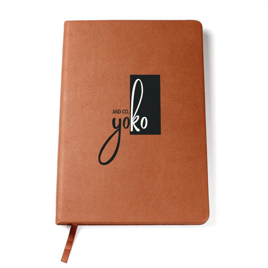 Customized leather journal