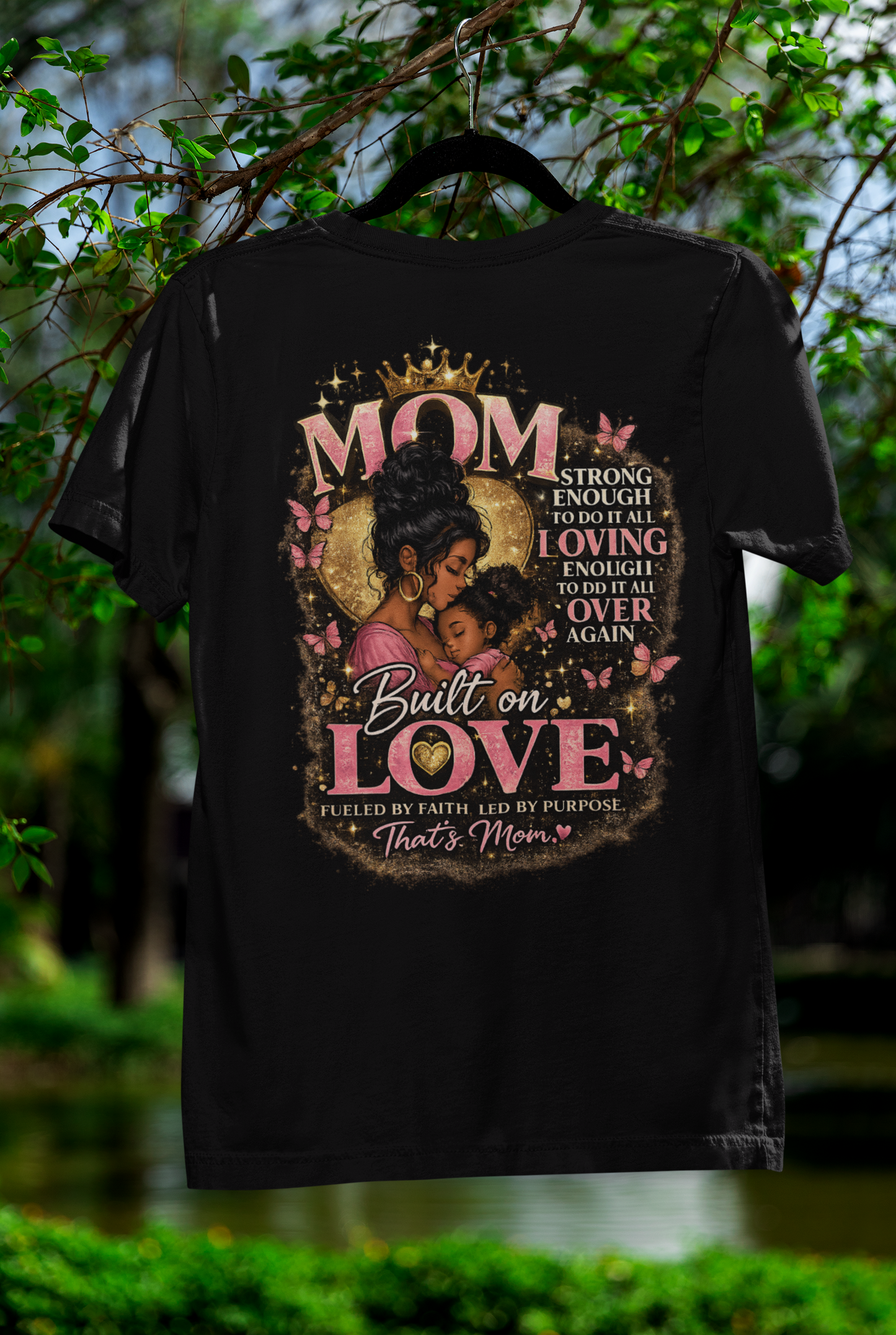 “Built on Love” Mom Gift Set 💖 T-Shirt & Mug Bundle (Plus Individual Options)