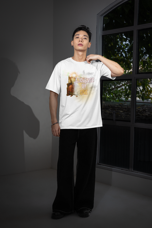 "Audience of One" Statement Tee – WTCWS Exclusive