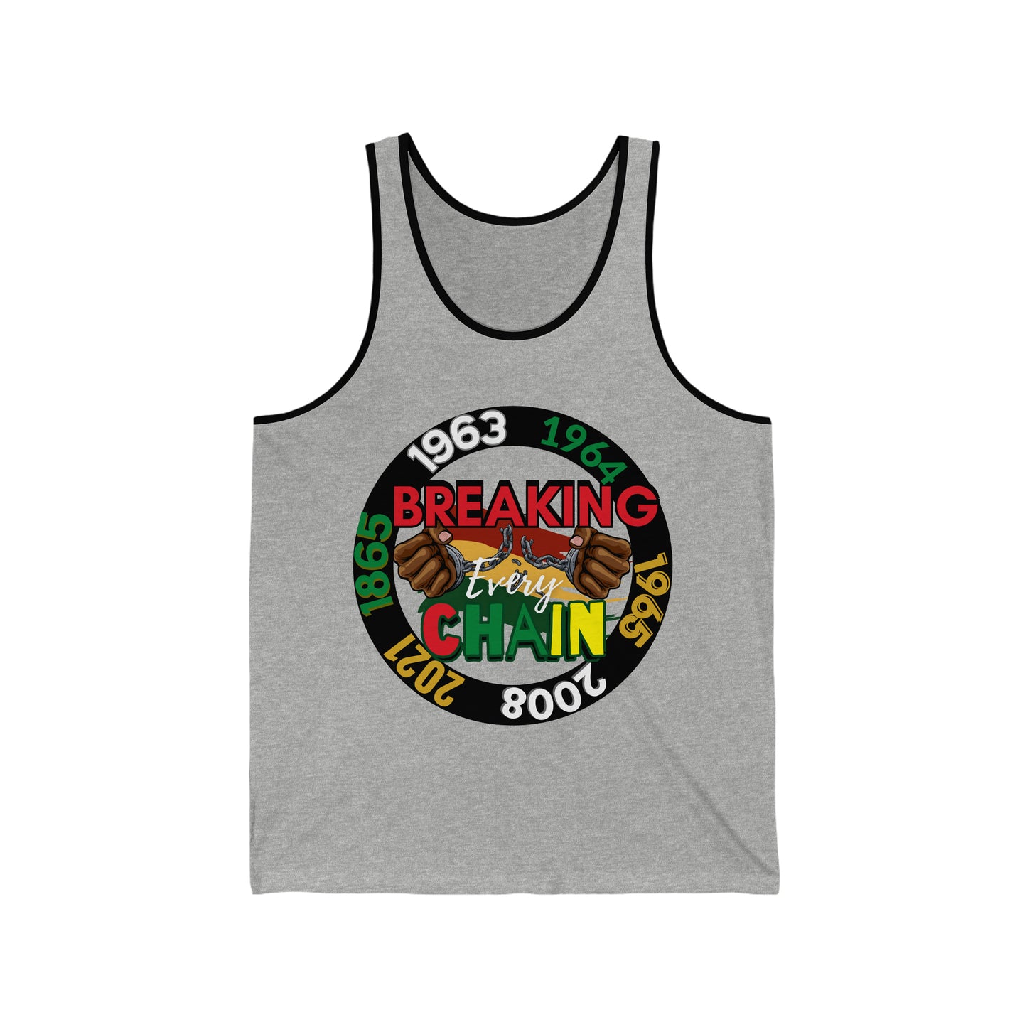 "Breaking Every Chain" Unisex Tank Top