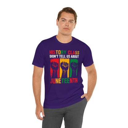 Juneteenth Unisex Jersey Short Sleeve Tee