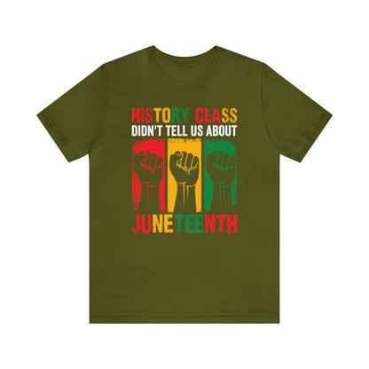 Juneteenth Unisex Jersey Short Sleeve Tee